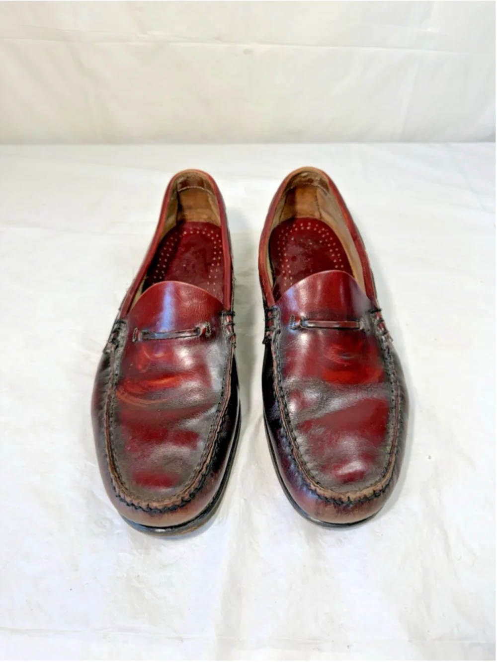 G.H. Bass & Co. Weejuns Logan Shoes Mens Size 9 M Leather Penny Loafers